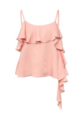 LOST INK  RUFFLE WATERFALL CAMI